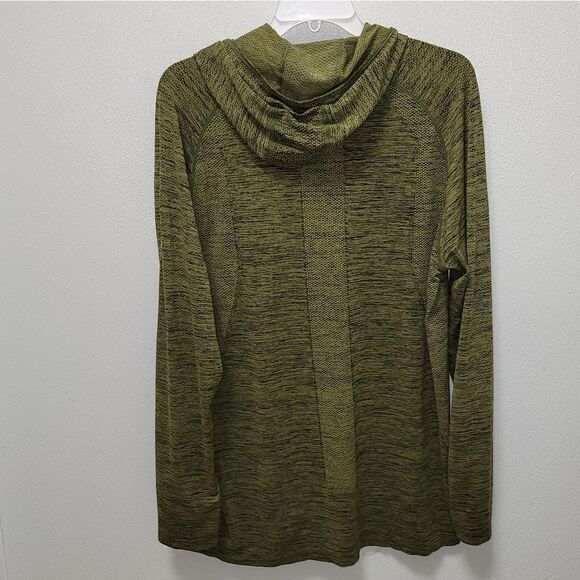 Zyia Active Men's Army Green Performance Hoodie Size XL - Picture 2 of 5